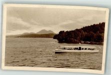 Doksy Hirschberg am See Foto AK Motorboote Marie