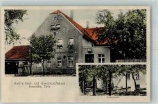 07545 O6500 Roschütz - Gasthaus-Gesellschaftshaus Koch Gartenlokal