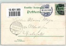 27283 W2810 Verden Aller 1901 Lithographie Dom