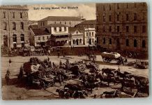 Port Elizabeth Gebrauchsspuren early Morning Market Terminus Hotel