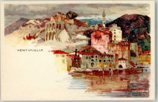 Ventimiglia Wielandt, M. 1905 Lithographie / Künstlerkarte