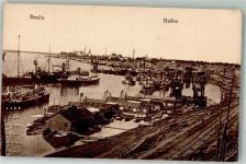 Braila Foto AK Hafen