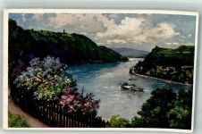 4020 Linz 1915 Foto AK Donaupartie