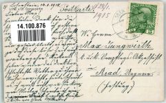 4020 Linz 1915 Foto AK Donaupartie