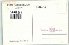 W2000 Stellingen Völkerschau Singhalesische Tempeltänzer aus Ceylon Zoo