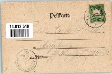 82467 W8100 Garmisch 1899 - Thomas u. Rosl Madlaus Tracht