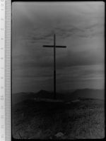 83661 W8172 Almbach GLASNEGATIV Kreuz