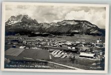 6380 St. Johann in Tirol Foto AK Fabrik Sägewerk
