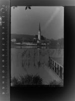 83119 W8201 Obing GLASNEGATIV See, Kirche