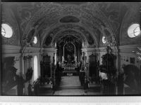 84347 W8340 Pfarrkirchen , Niederbay GLASNEGATIV Kirche