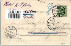 56130 W5427 Bad Ems 1899 Gebrauchsspuren Lithographie Ottmar Zieher Malbergbahn