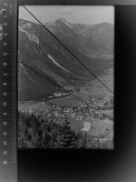 83727 W8163 Bayrischzell GLASNEGATIV Sessellift
