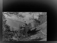 83242 W8216 Reit im Winkl GLASNEGATIV Kriegergedächtniskapelle m. Wilder Kaiser