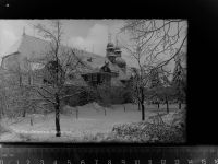 38678 W3392 Clausthal-Zellerfeld GLASNEGATIV Holzkirche