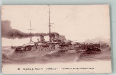 Courbet Cuirasse escadre a turbines Marine WK I