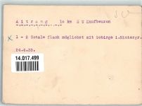 87648 W8955 Aitrang 1933 FOTO KEINE AK Fliegeraufnahme des Ortes mit St. Ulrich Kirche Original aufmontierte Verlagsmusterkarte