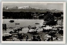 9220 Velden am Wörther See Foto AK Schwimmbad Bulfon Wörthersee