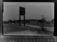 30974 W3001 Bredenbeck am Deister GLASNEGATIV Gemeindezentrum