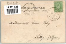 Saint-Pierre 1902 Gebrauchsspuren Hafen Vulkanausbruch Mont Pelée