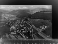 34508 W3542 Schwalefeld GLASNEGATIV Wintersportplatz