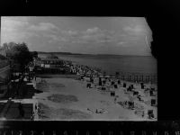 23669 W2408 Niendorf , Ostsee GLASNEGATIV
