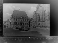 49074 W4500 Osnabrück GLASNEGATIV Rathaus