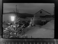 78120 W7743 Furtwangen im Schwarzwald GLASNEGATIV Winter-AK