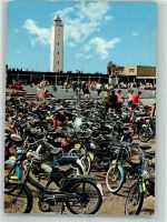 Noordwijk Vuurtorenplein Leuchtturm Motorrad