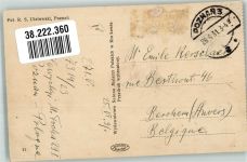 Posen Poznan 1931 Gebrauchsspuren Schloss Luftpost