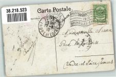 Brüssel Bruxelles Ausstellungen Sonderstempel Ausstellung 1910