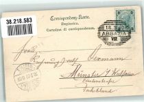 Opatija Abbazia 1902 Foto AK