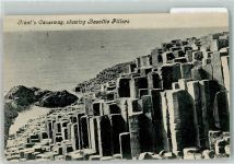 Bushmills Muileann na Buaise Basaltsäulen Giants Causeway Gesteinsformation