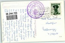 Prielschutzhaus 1953 Foto AK Hüttenstempel