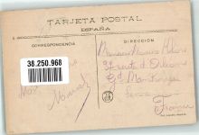 Toledo 1909 Foto AK Puente de Alcantara Marke bildseitig