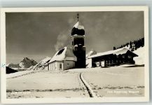 6763 Lech Winter Zug Kirche Foto Risch-Lau