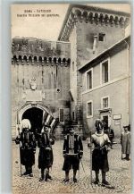 Vatikanstadt Schweizer Garde Vatikan Päpstliche Schweizergarde 1913 Foto AK