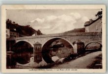 15150 Laroquebrou Foto AK Le Pont