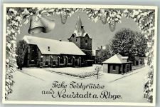 31535 W3057 Neustadt am Rübenberge Winter Liebfrauenkirche Weihnachten