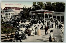 Frantiskovy Lazne Franzensbad 1908 Foto AK Kurgarten