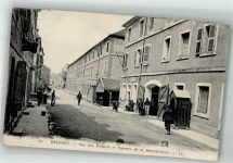 90000 Belfort Foto AK Kaserne Rue des Enfants