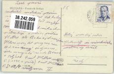 Ostrava Ostrau 1953 Foto AK National- Denkmal