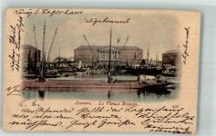 Antwerpen Anvers 1904 Foto AK Hafen