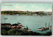 Quebec 1912 Foto AK Hafen