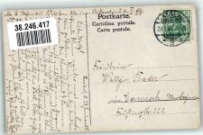 Breslau Wroclaw 1908 Foto AK Ort handschriftlich Frauenbildnis