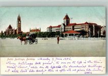 Bombay Mumbai 1906 Gebrauchsspuren Public Buildings