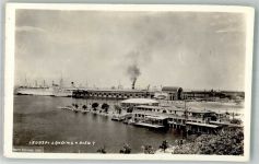 Legazpi Foto AK Hafen Pier 7