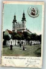 2326 Maria-Lanzendorf Foto AK Kirche