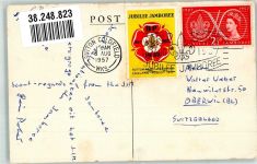 Warwick Sonderstempel Jubilee Jamboree Sutton Park 1957