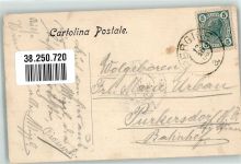 52020 Pergine Valdariano 1906 Foto AK Kirche S. Cristoforo