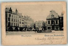 57100 Thionville 1899 Foto AK Marktplatz